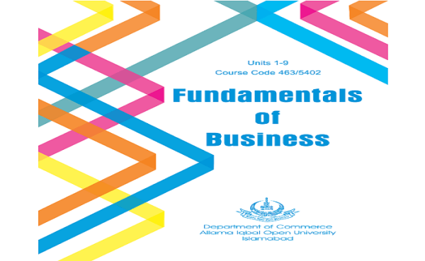 0463/5402/8402_Fundamental of Business