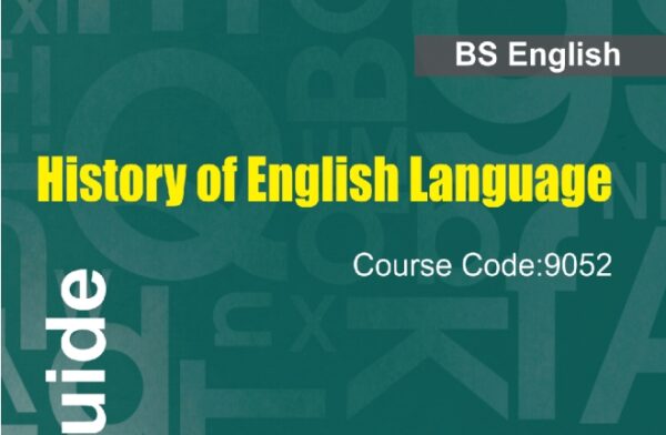 9052_History of English LANGUAGE
